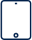 Tablet screen layout icon (1024 x 768px)